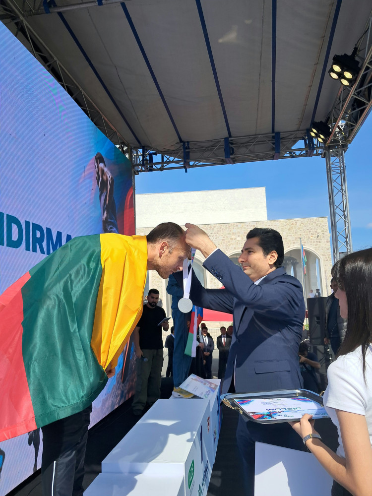 III Beynəlxalq Xankəndi Ultramarafonunun qalibləri mükafatlandırılıb<font color=red> - FOTOLAR</font>