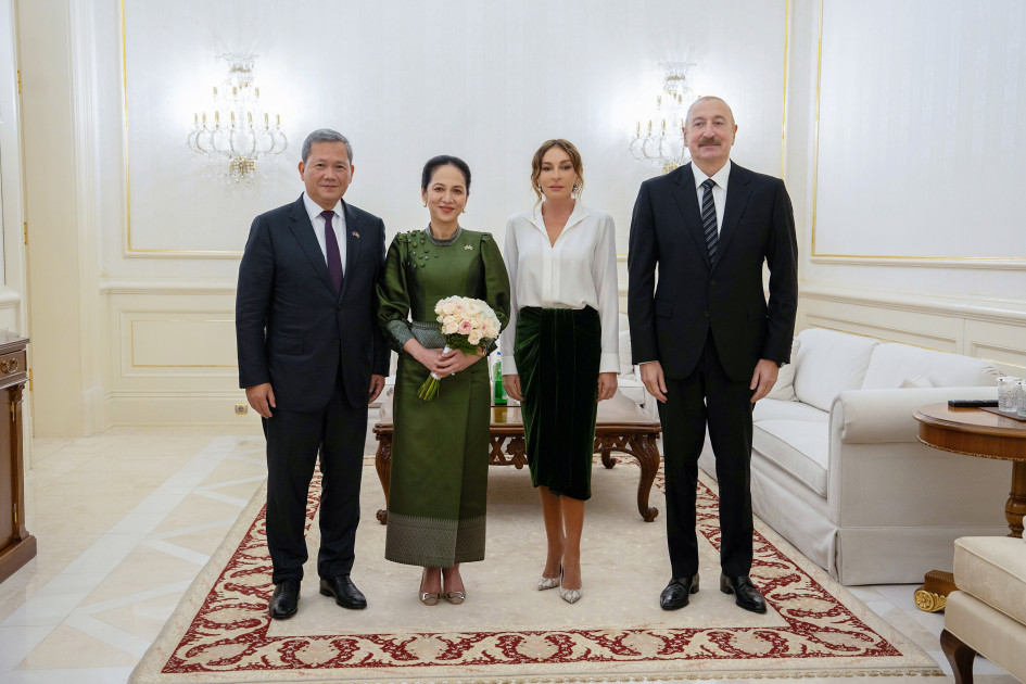 Prezident İlham Əliyevin adından Kamboca Baş nazirinin şərəfinə rəsmi nahar verilib<font color=red> - FOTOLAR</font>