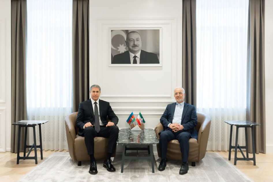 Daxili işlər naziri iranlı həmkarı ilə görüşüb<font color=red> - FOTOLAR</font>