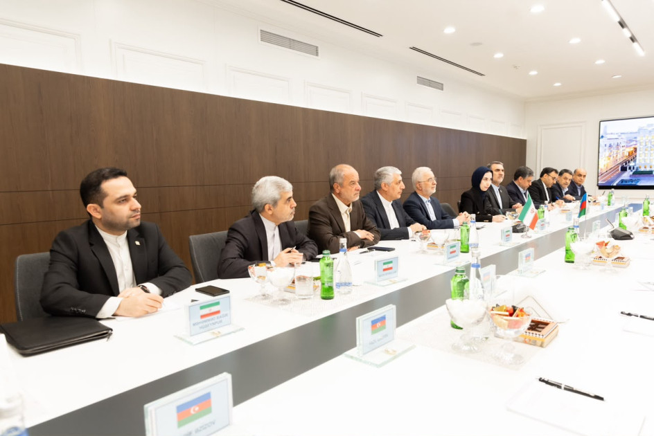 Daxili işlər naziri iranlı həmkarı ilə görüşüb<font color=red> - FOTOLAR</font>