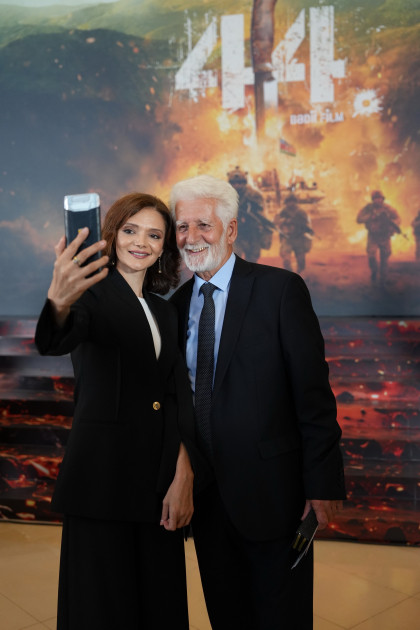 Azərbaycanın nəhəng kinematoqrafiya layihələrindən birinin – “44” bədii filminin premyerası olub<font color=red> - FOTOLAR</font>