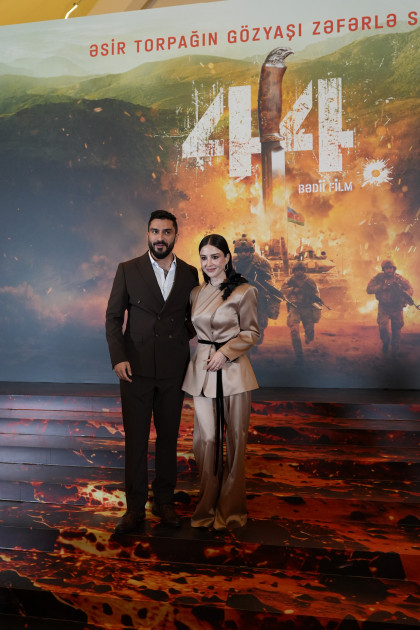 Azərbaycanın nəhəng kinematoqrafiya layihələrindən birinin – “44” bədii filminin premyerası olub<font color=red> - FOTOLAR</font>