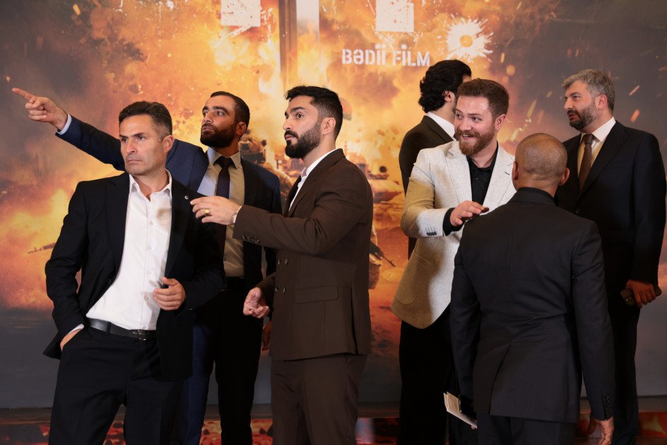 Azərbaycanın nəhəng kinematoqrafiya layihələrindən birinin – “44” bədii filminin premyerası olub<font color=red> - FOTOLAR</font>