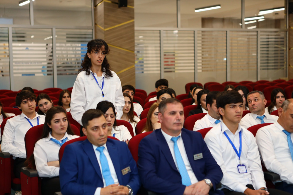 "ASAN xidmət" mərkəzində “Ekoloji məsuliyyət və davamlı gələcək” mövzusunda maarifləndirici görüş keçirilib<font color=red> - FOTOLAR</font>