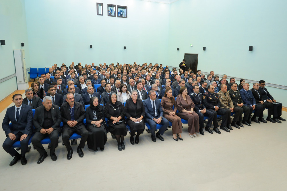 Babək rayonunda YAP-ın VIII Qurultayından irəli gələn vəzifələr müzakirə olunub<font color=red> - FOTOLAR</font>