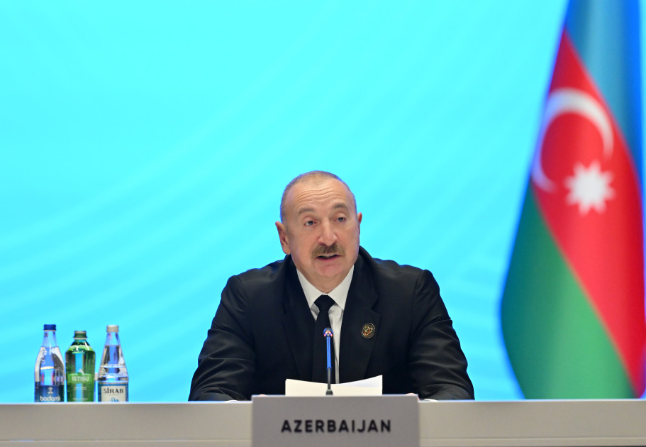 Bakıda AQEM-in 7-ci Zirvə Görüşü keçirilir Prezident İlham Əliyev tədbirdə çıxış edib<font color='red'> - YENİLƏNİB</font><font color=red> - FOTOLAR</font>