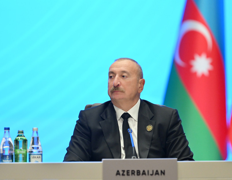 Bakıda AQEM-in 7-ci Zirvə Görüşü keçirilir Prezident İlham Əliyev tədbirdə çıxış edib<font color='red'> - YENİLƏNİB</font><font color=red> - FOTOLAR</font>