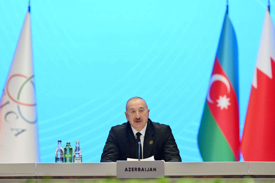 Bakıda AQEM-in 7-ci Zirvə Görüşü keçirilir Prezident İlham Əliyev tədbirdə çıxış edib<font color='red'> - YENİLƏNİB</font><font color=red> - FOTOLAR</font>