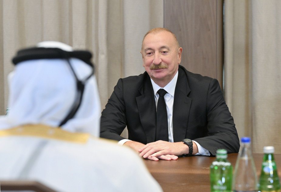 Prezident İlham Əliyev Qətər Dövlətinin Əmiri ilə görüşüb<font color='red'> - YENİLƏNƏCƏK</font><font color=red> - FOTOLAR</font>
