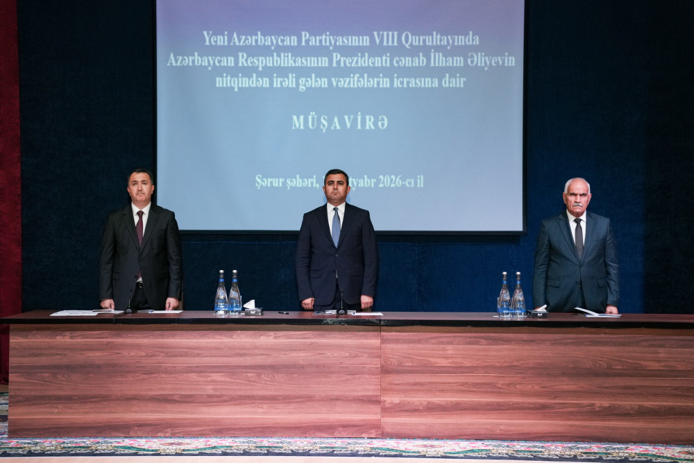 Şərur rayonunda YAP-ın VIII Qurultayından irəli gələn vəzifələr müzakirə olunub<font color=red> - FOTOLAR</font>