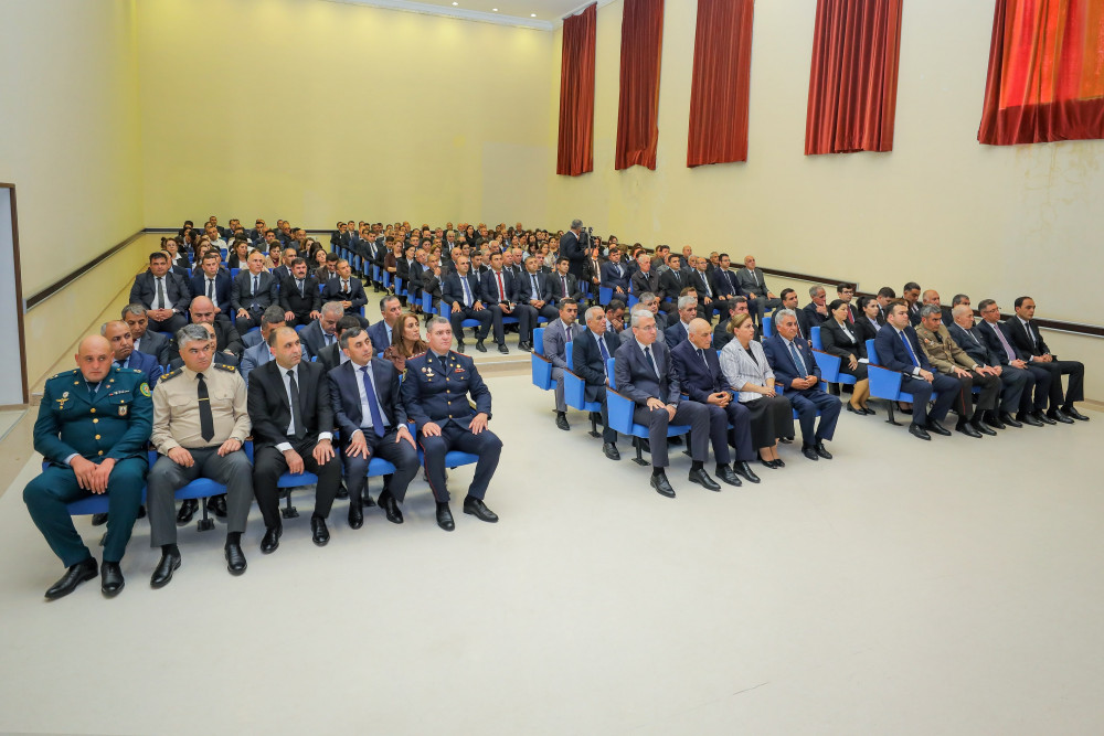 Culfa rayonunda YAP-ın VIII Qurultayından irəli gələn vəzifələr müzakirə olunub<font color=red> - FOTOLAR</font>