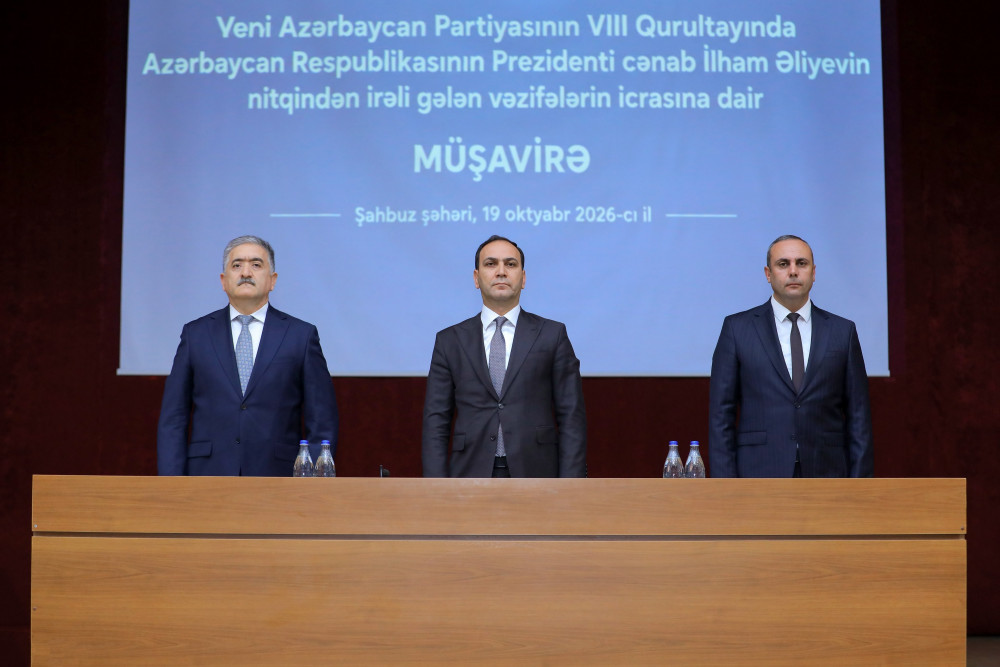 Şahbuz rayonunda YAP-ın VIII Qurultayından irəli gələn vəzifələr müzakirə olunub<font color=red> - FOTOLAR</font>