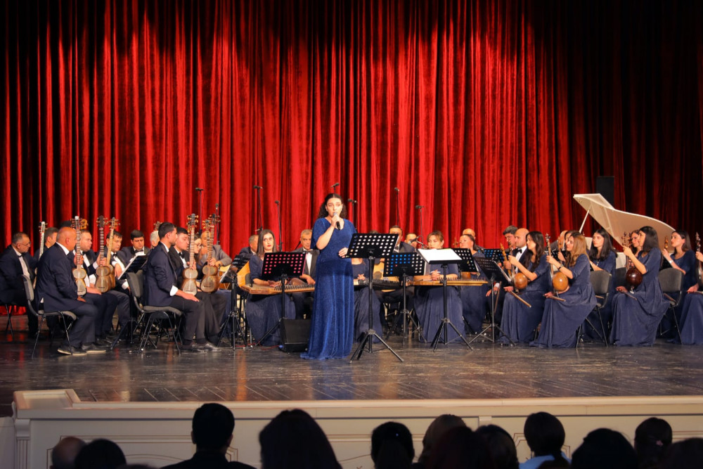 Naxçıvanlı bəstəkarların əsərlərindən ibarət “Naxçıvanım mənim” konsert proqramı təqdim olunub<font color=red> - FOTOLAR</font>
