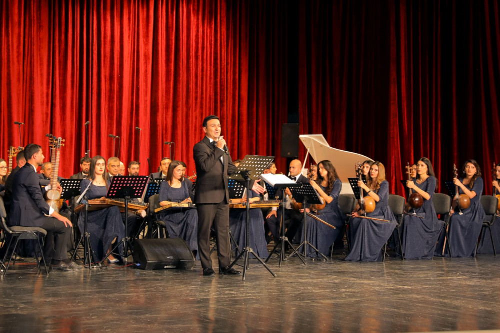 Naxçıvanlı bəstəkarların əsərlərindən ibarət “Naxçıvanım mənim” konsert proqramı təqdim olunub<font color=red> - FOTOLAR</font>