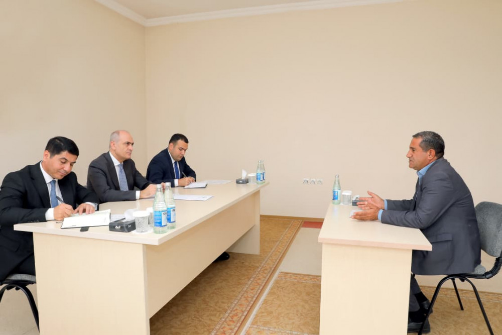 Ali Məclis sədrinin birinci müavini  vətəndaşları qəbul edib<font color=red> - FOTOLAR</font>