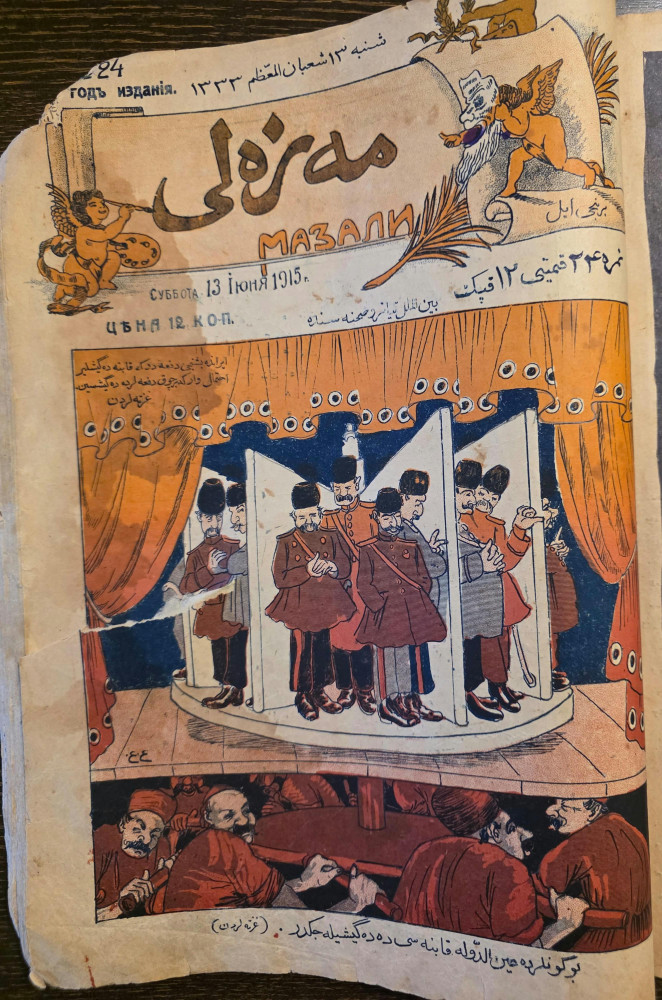Cəlil Məmmədquluzadənin Ev Muzeyinə yeni nadir eksponat daxil olub<font color=red> - FOTOLAR</font>