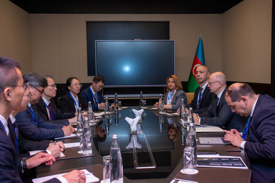 Çin şirkəti Azərbaycanda yaşıl enerji layihələri üzrə işləri davam etdirməyə hazırdır<font color=red> - FOTOLAR</font>