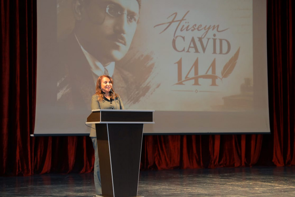 Görkəmli şair, dramaturq və mütəfəkkir Hüseyn Cavidin anadan olmasının 144-cü ildönümü qeyd olunub<font color=red> - FOTOLAR</font>