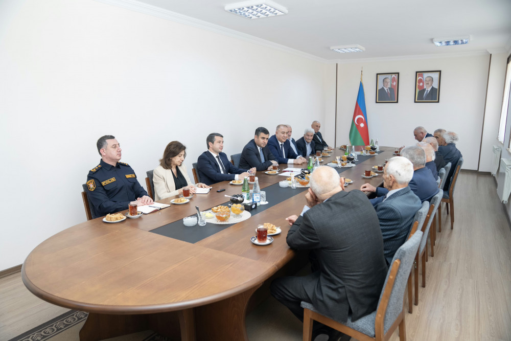 Səlahiyyətli nümayəndə Ordubad rayon ağsaqqalları ilə görüşüb<font color=red> - FOTOLAR</font>