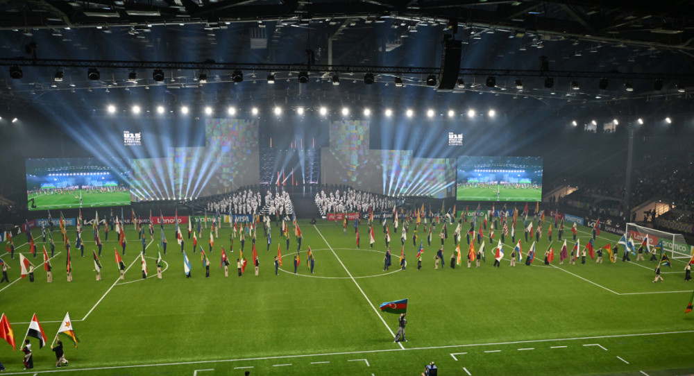 Prezident İlham Əliyev FIFA U-15 dünya çempionatının və festivalının açılış mərasimini izləyib<font color='red'> - YENİLƏNİB 2</font><font color=red> - FOTOLAR</font>