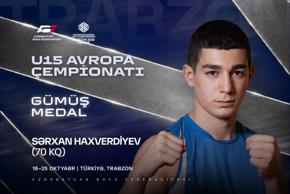 Azərbaycan boksçusu Avropa çempionu olub<font color=red> - FOTOLAR</font>