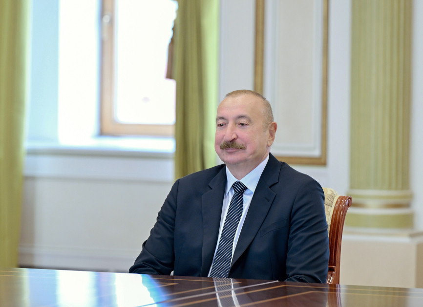 Azərbaycan Prezidenti İlham Əliyev BMT-nin Sivilizasiyalar Alyansının ali nümayəndəsini qəbul edib <font color=red> - FOTOLAR</font>