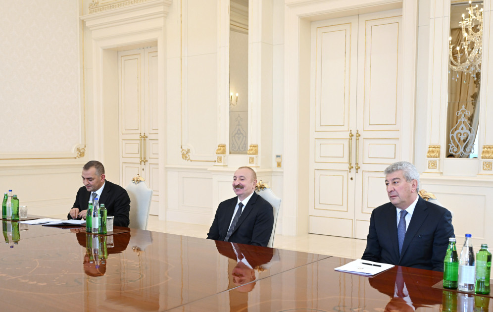 Prezident İlham Əliyev Dünya Turizm Təşkilatının Baş katibini qəbul edib<font color=red> - FOTOLAR</font>