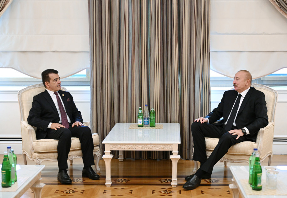 Prezident İlham Əliyev ICESCO-nun Baş direktorunu qəbul edib<font color=red> - FOTOLAR</font>