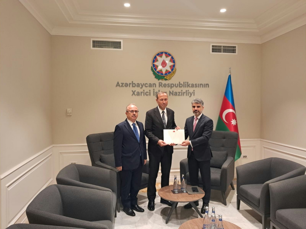Türkiyənin Naxçıvandakı yeni Baş konsulu vəzifəsinin icrasına başlayıb<font color=red> - FOTOLAR</font>
