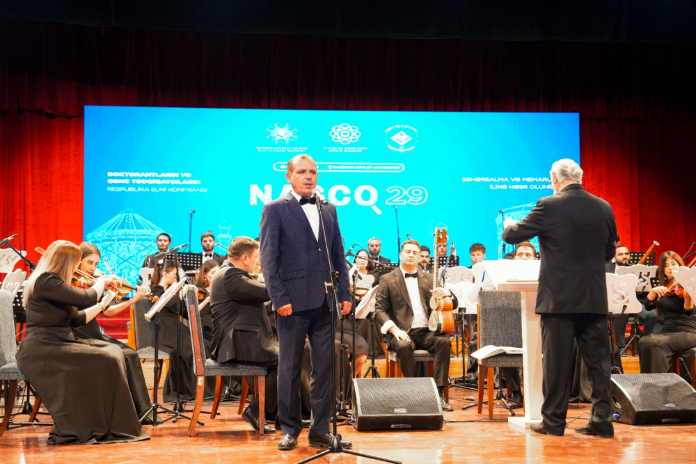 NDU-da Doktorantların və gənc tədqiqatçıların Respublika Elmi Konfransı (NASCO29) öz işinə başlayıb<font color=red> - FOTOLAR</font>