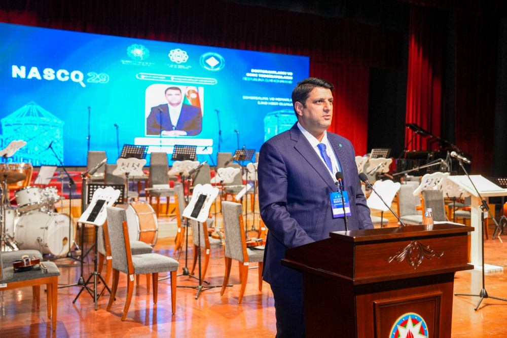 NDU-da Doktorantların və gənc tədqiqatçıların Respublika Elmi Konfransı (NASCO29) öz işinə başlayıb<font color=red> - FOTOLAR</font>