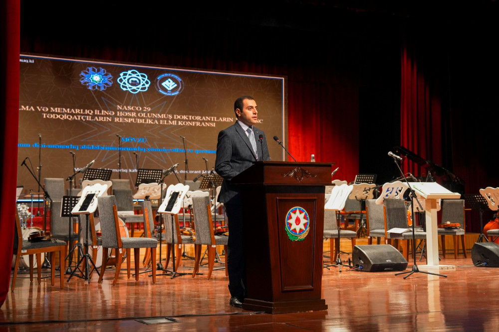 NDU-da Doktorantların və gənc tədqiqatçıların Respublika Elmi Konfransı (NASCO29) öz işinə başlayıb<font color=red> - FOTOLAR</font>
