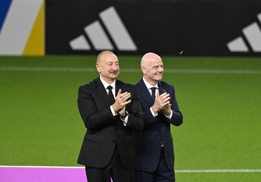 Prezident İlham Əliyev “FIFA U-15 World Cup and Festival”ın final matçını izləyib, mükafatlandırma mərasimində iştirak edib<font color='red'> - YENİLƏNİB</font><font color=red> - FOTOLAR</font>