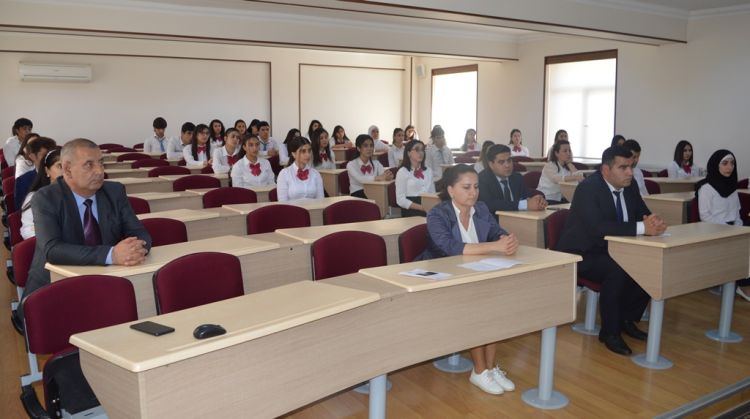 Ali təhsil ocağında keçirilən konfrans İslamda mənəvi dəyərlər mövzusunda olub