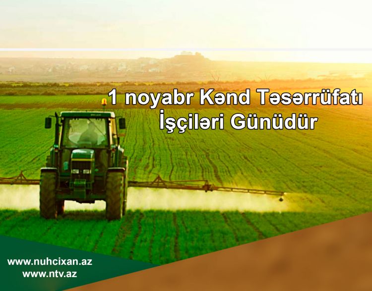 1 noyabr Kənd Təsərrüfatı İşçiləri Günüdür