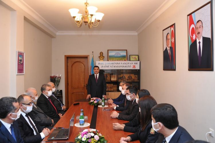 Naxçıvanın Bakıdakı daimi nümayəndəliyinin 30 illiyi münasibətilə yubiley tədbiri keçirilib<font color='red'> - YENİLƏNİB</font><font color=red> - FOTOLAR</font>