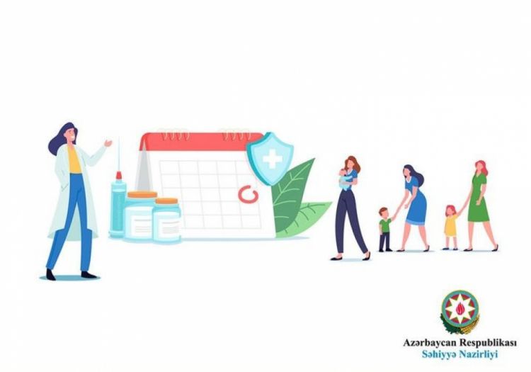 Səhiyyə Nazirliyi valideynləri uşaqlarını Profilaktik peyvənd təqviminə uyğun peyvənd etdirməyə çağırır