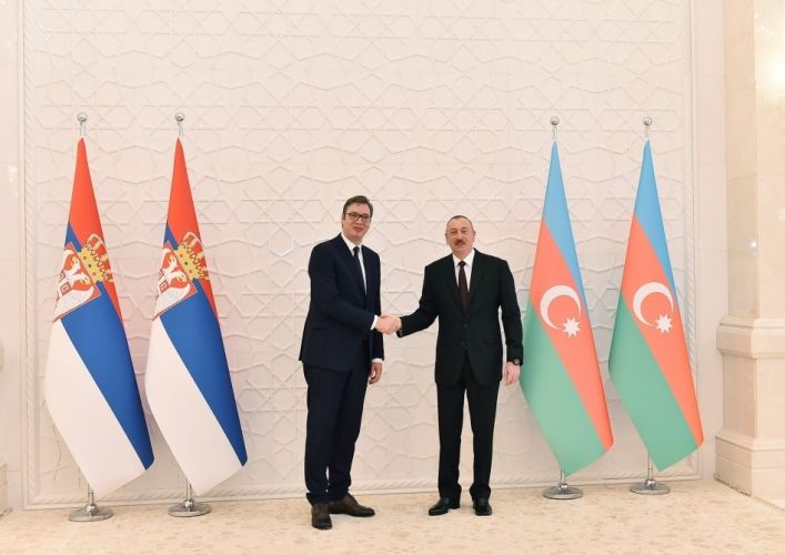 Serbiya Respublikasının Prezidenti Aleksandar Vuçiç Azərbaycan Respublikasının Prezidenti İlham Əliyevə zəng edib