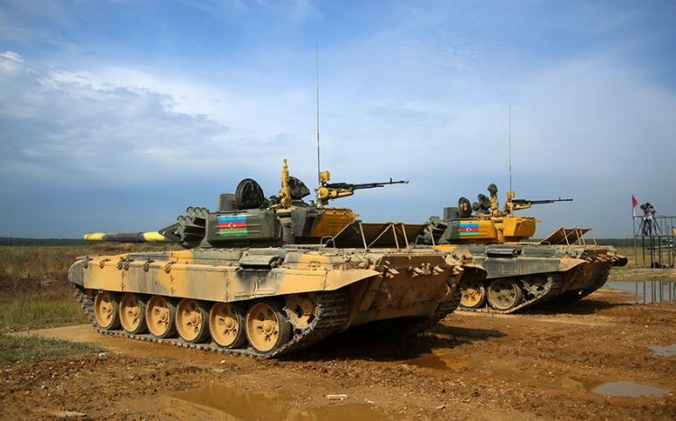 Tankçılarımız yarımfinal mərhələsinə hazırlıqlarını davam etdirirlər<font color=red> - FOTOLAR</font>