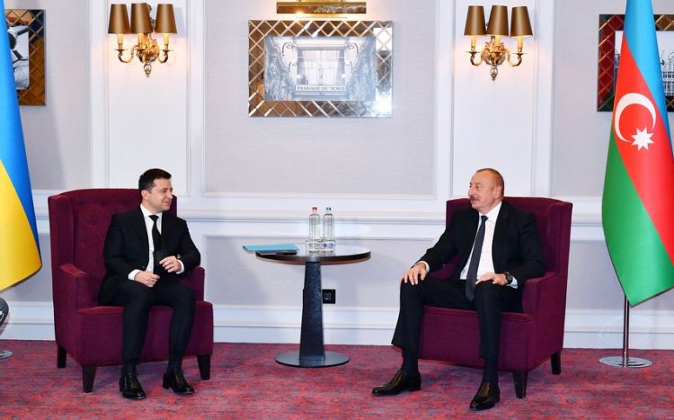 Prezident İlham Əliyev Zelenskiyə təbrik məktubu ünvanlayıb