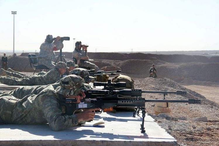 “Snayper həddi” beynəlxalq müsabiqəsi davam edir<font color=red> - FOTOLAR</font>