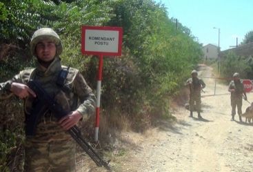 Laçın şəhəri, Zabux və Sus kəndlərində hərbi polisin xidməti fəaliyyəti təşkil edilib<font color=red> - VİDEO</font>