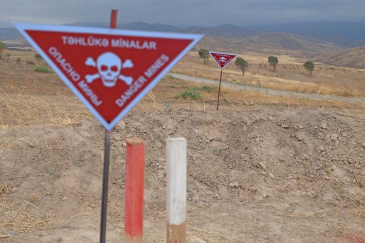 Qubadlı rayonunda mina hadisəsi baş verib