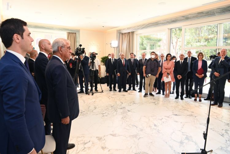 Prezident İlham Əliyev Romada İtaliya-Azərbaycan Universitetinin yaradılması ilə əlaqədar imzalanmış sənədlərin mübadiləsi mərasimində iştirak edib<font color='red'> - YENİLƏNİB</font><font color=red> - FOTOLAR</font>