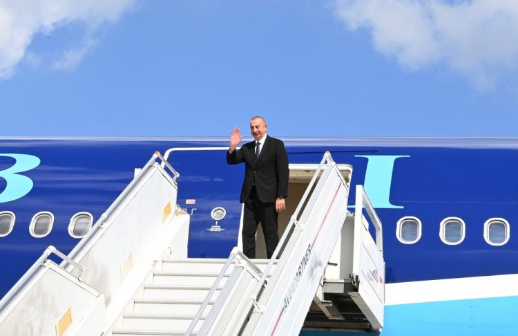 Prezident İlham Əliyevin İtaliyaya səfəri başa çatıb