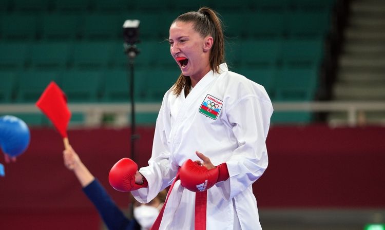 İrina Zaretska Karate1 Premyer Liqa turnirində qızıl medal qazanıb