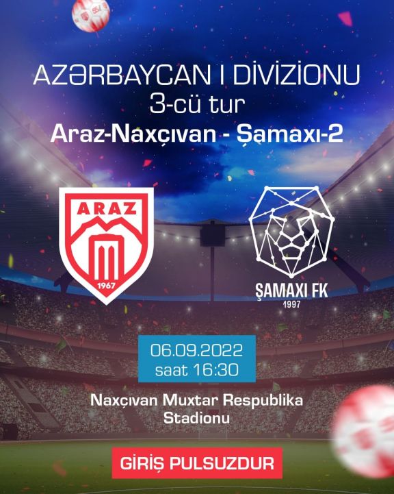 “Araz-Naxçıvan” bu gün “Şamaxı-2”ni qəbul edəcək