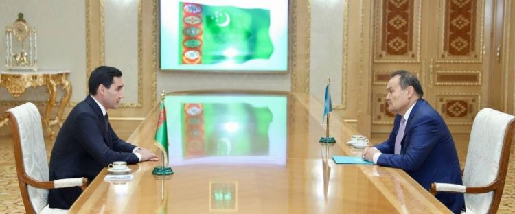 Türkmənistan Prezidenti Türk Dövlətləri Təşkilatının Baş katibini qəbul edib