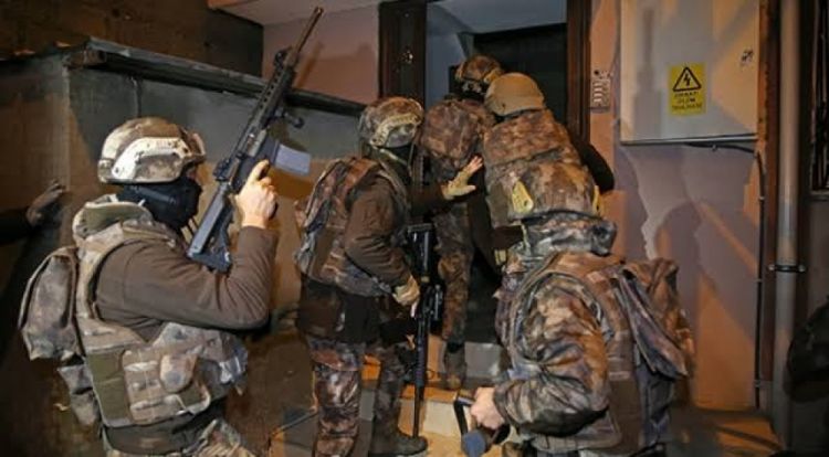 Türkiyə-Suriya sərhədində dörd terrorçu ələ keçirilib