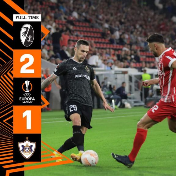 "Qarabağ" Almaniyada "Frayburq"a məğlub olub<font color='red'> - YENİLƏNİB</font>
